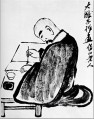 Qi Baishi retrato de un shih tao chino tradicional